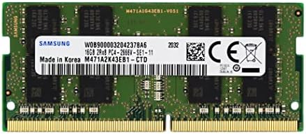 Сем Оригинал 16gb DDR4 2666MHz PC4-21300 SODIMM 2RX8 CL19 1.2 v 260-ПИНСКИ Лаптоп Лаптоп Мемориски Модул RAM Надградба M471A2K43CB1-CTD Адаманта