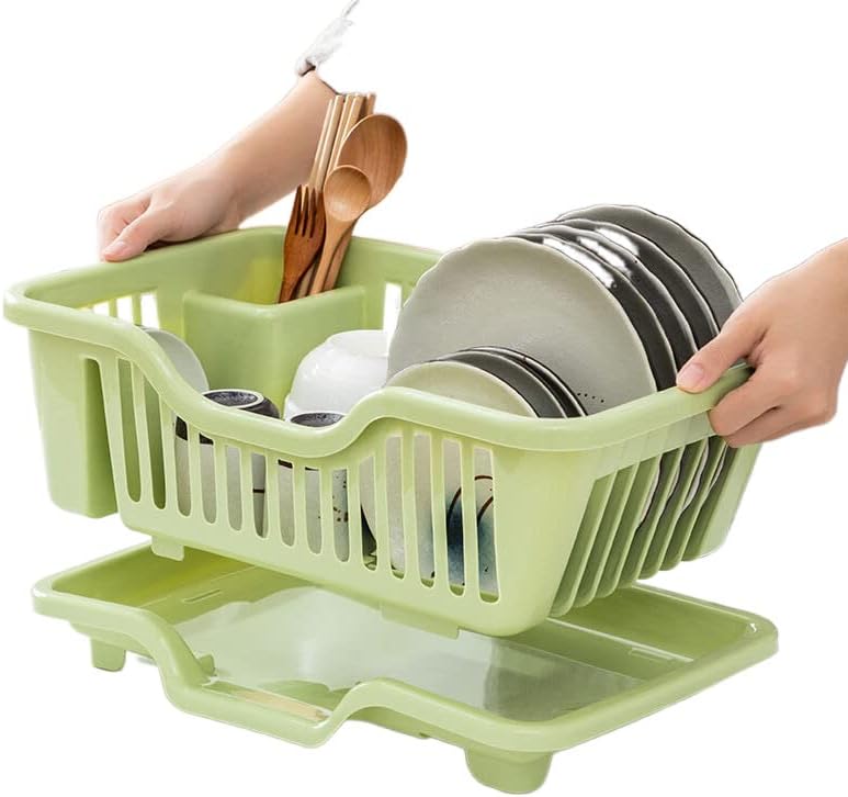Weershun преклопено сад за садови кујнски сад за одводнување на кујни за кујни за прибор за јадење
