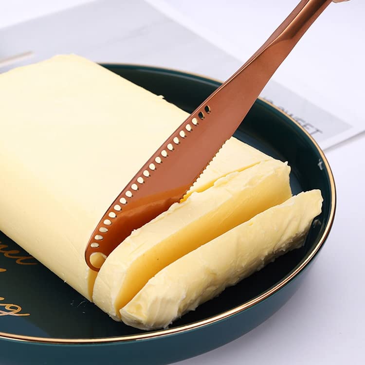 Нерѓосувачки челик путер нож сирење путер перфориран алатка за леб за печење путер