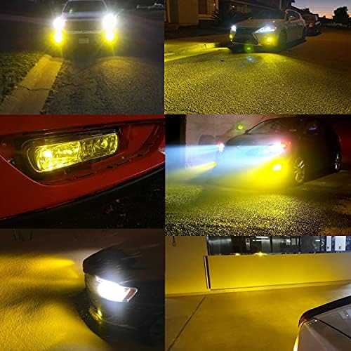 Ала Осветлување 3800lm 899 880 LED Светилки за Магла 893 885, 3000K Килибар Жолта Xtreme Супер Светла ETI 56-SMD За Автомобили Со Авто Мотоцикли