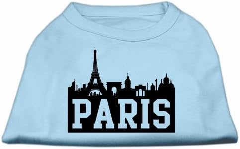 Париз Skyline екран за печатење кошула бебе сина LG