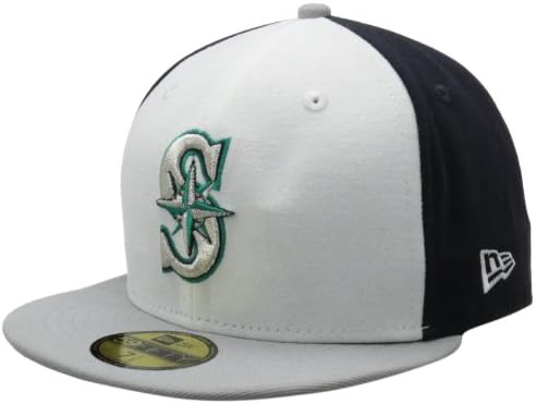 MLB Сиетл Маринерс Белиот фронт Основен 59fifty Опремена капа