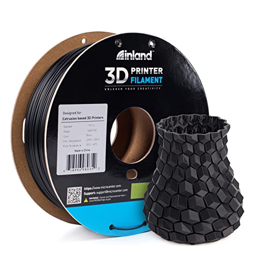 Филамента за 3D печатач за внатрешноста PLA 1,75мм - Димензионална точност +/- 0,03мм - 2kg картонски колички - одговара на повеќето печатачи на