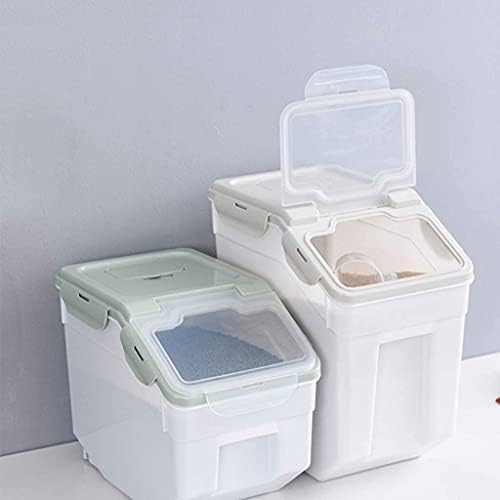Контејнер за складирање на храна сад за складирање на сад ориз за домаќинство ориз цилиндер запечатена кутија за складирање на ориз пластична