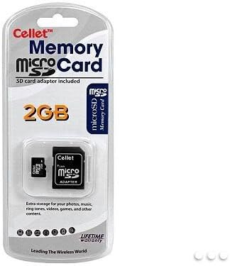 Мобилен MicroSD 2gb Мемориска Картичка За Nokia 7210 Супернова Телефон со SD Адаптер.