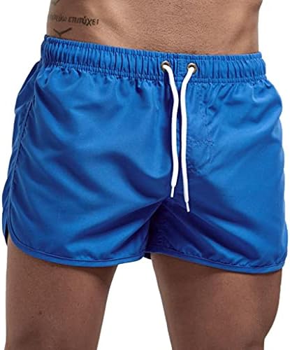 Shortsујорк машка салата за вежбање шорцеви еластична половината - летни плажа атлетски шорцеви за дното на боди -билдинг џогер шорцеви