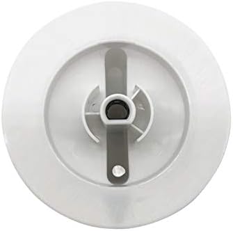 Копче за контрола на тајмер за фен со метален прстен Заменете за WE1M652 компатибилен со Hotpoint General Electric Faners Замена на 1264289