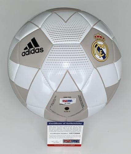 Еден Хазард потпишан фудбалски топка во Реал Мадрид Футбол ПСА COA AE73000 - Автограмирани фудбалски топки