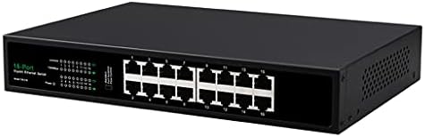 YFQHDD 16-порта 1000Mbps Gigabit Ethernet Switch 32Gbps VLAN RJ45 Активно претпријатие за мониторинг на прекинувачот за напојување