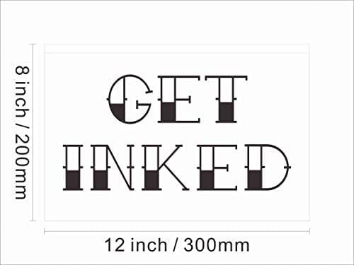 100020 Добијте вметната продавница за пирсинг со тетоважи LED светло неонски знак