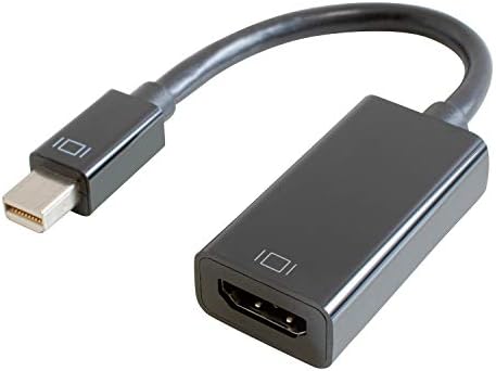 GOPPA Mini DisplayPort HDMI Конвертор Адаптер, Црна, GP-MDPHDH/K