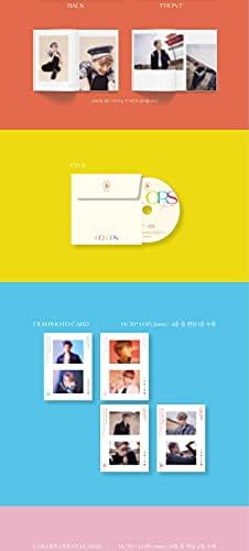 Got7 Youngjae бои од ARS 1 -ви мини албум Содржина+Порака за фото -картички за пораки+следење