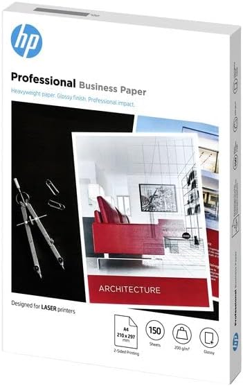 HP 7MV83A LASER Professional Glossy Business Paper, A4, 200gsm, 150 листови