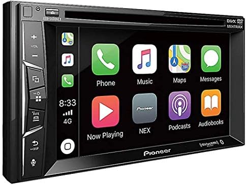 Пионер AVH-1400NEX 6.2 Двоен-Din во-Dash Nex Dvd Приемник Со Bluetooth, Apple Carplay И Siriusxm Подготвени