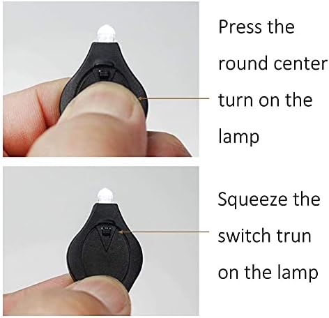 Micro Keychain Micro Keychain LED светло, супер светла електрична факел, мини фенерче лесен за носење, за итно осветлување, исто така, се користи