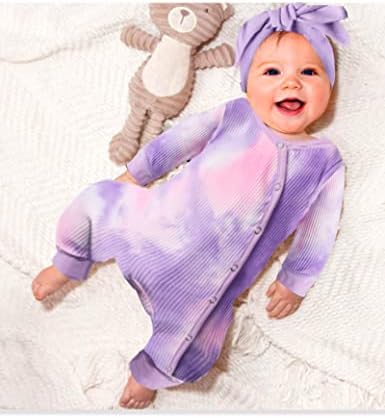 Фон Килизо новороденче облека облека ромпер -памучна облека од памук за девојчиња слатко новороденче девојче скокање облека