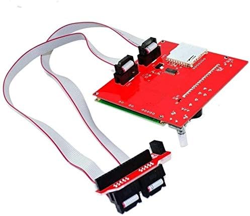 ZYM119 RAMPS1.4 12864 LCD Display Controller панел табла + адаптер + кабел 2 за компјутерска табла