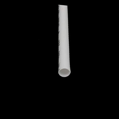 X-gree 2m должина од 1,5 mm Внатрешен диа полиолефин изолиран топлинска цевка за смалување на жицата бела (2м должина од 1,5мм ДИА Внатрешни