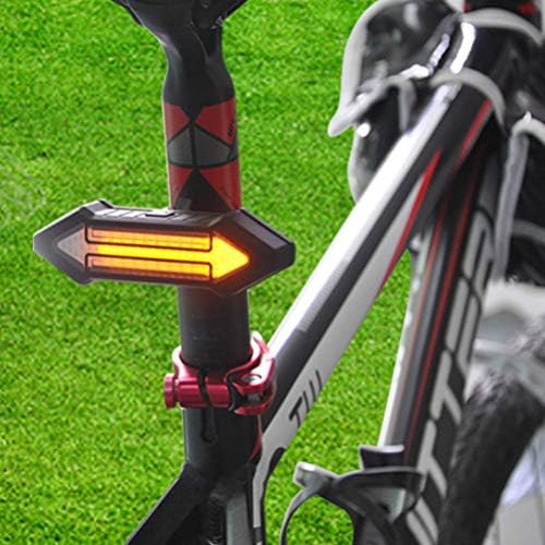 Abaodam Smart Furn Light LED велосипед Свртете ја светлината USB за полнење за полнење на сијалицата