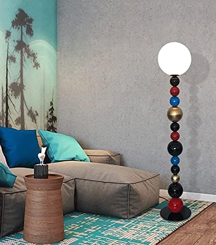 Uhухв уметност модна стаклена топка агол подни ламби за декорација на дневна соба предводена од Е27 ламба штанд спална соба кревет
