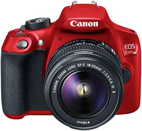 Canon Eos Rebel T6 Комплет За Дигитална SLR Камера СО EF-S 18-55mm f/3.5-5.6 е Ii Објектив