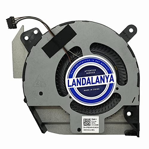 LANDALANYA Replacement New CPU Cooling Fan for Dell Latitude 5401 Laptop 0YX3WM YX3WM DP/N EG50060S1-C400-S9A DC5V 0.34A Fan
