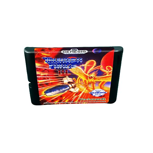 Адити Тандер Форс III - 16 битни МД игри со касети за игри за мегадрива генеза конзола
