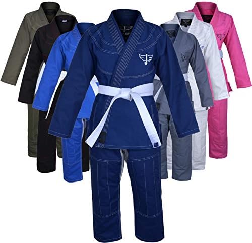 Jayefo Sports Brazilian Jiu Jitsu gi for Men & Women Proshrunk Graplling Uniform Gis Ultra Lightweight Kimonos Adult Bjj gi Free BJJ