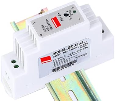 Exil Industrial DIN Rail Префрлување на електрична енергија DR-15 15W единечен излез 5V 12V 24V AC до DC Конвертор на прекинувач за напојување