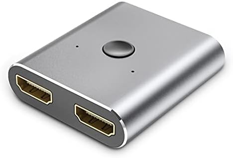 WDBBY HDMI Switcher 4K Bie-Direction 2.0 HDMI прекинувач 1x2/2x1 адаптер 2 во 1 надвор конвертор