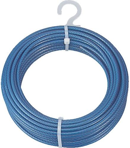 Trusco CWP-3S30 Wireица јаже, PVC обложен тип, φ0.1 инчи x 98,4 ft