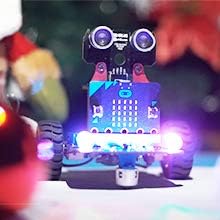 Micro: Bit BBC Smart Robot Car со IR и апликација за Micro: Bit V2/v1.5