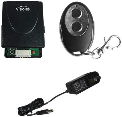Wisionis FPC-5368 RF 12V 2CH безжичен приемник со 1 предавател за далечински управувач 315MHz за реле за контролор на контролорот за пристап до
