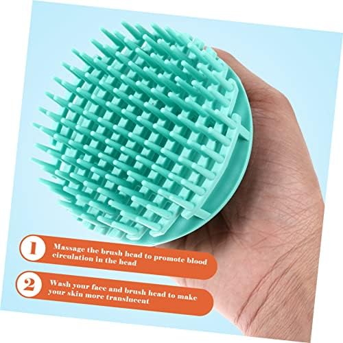 Исценети 12 парчиња Dentangler Масажа промовираат грижа за чешел чешел болка и меки и чистачи практично подобрување на чешлање оштетено миење првут