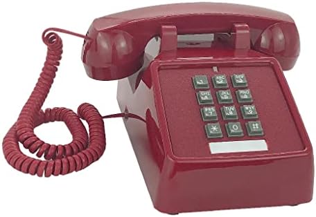 Телефонски телефони со тон на допир на Mmllzel со гласни традиционални прстенести телефони Земјиште за стариот моден хотел Телефон