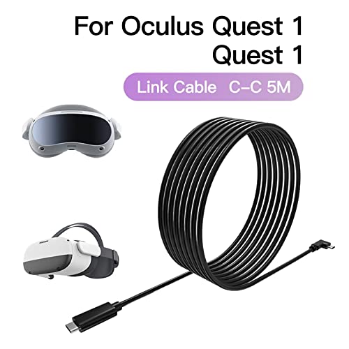 Премиум кабел од 16ft врски се вклопува во потрагата на Oculus, за Oculus Quest 2