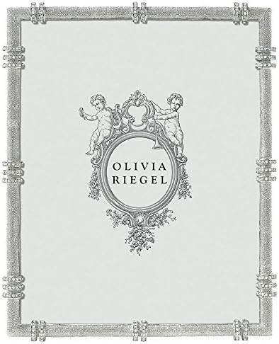 Оливија Ригел Сребрена Касини 8 x 10 Рамка со накит со кутија за подароци