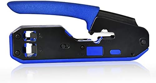 Fansipro рачна професионална мрежна кабелска жица плеер стриптипер Крим 6/8p RJ45/11/12, сина + црна