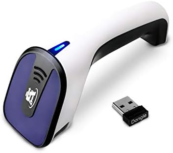 Скениран преносен безжичен Bluetooth баркод скенер: 3 -во -1 скенери за рака - безжични, полнење пиштол за скенирање 1D и 2D