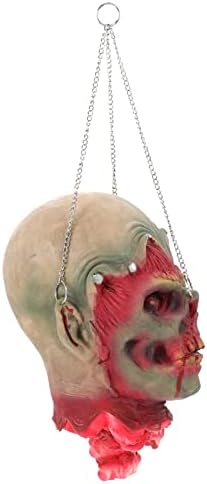 Орнаменти на тревникот Хомојој тревник од 2 Ноќта на вештерките Зомби глава хорор лажен дел од телото дел хорор отсечена глава симулирана мртва