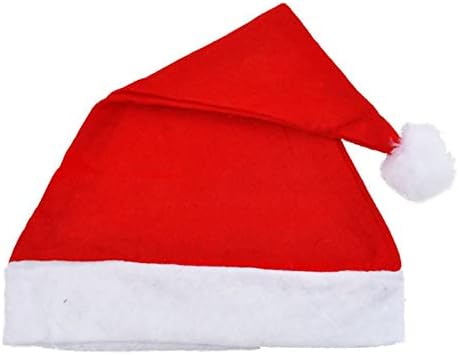 5 Парче Божиќна Капа Општа Божиќна Црвена Капа Дедо Мраз Новина Капа Божиќни Капи Божиќни Украси