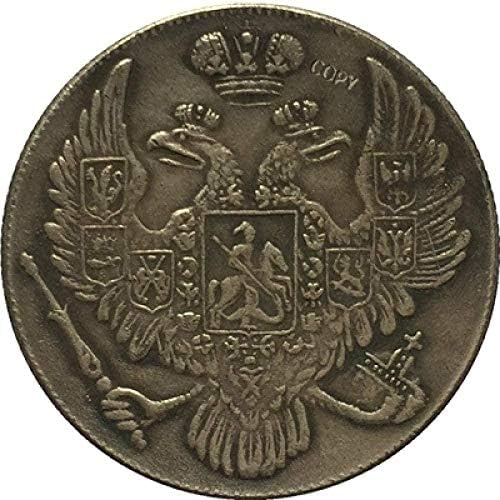 1832 година Русија Платинум монети копија копија подарок за него