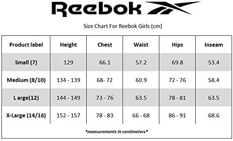 Активни шорцеви за девојчиња Рибок - Спандкс Атлетик со високи теретани за теретани за јога -велосипедски шорцеви