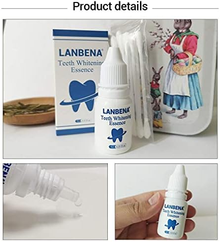 Серум за чистење на Зорион Ланбена ги отстранува пастата за заби на плакетите дамки