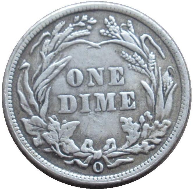 Американски Бербер 10 Цент 1904 Сребрена Реплика Комеморативна Монета