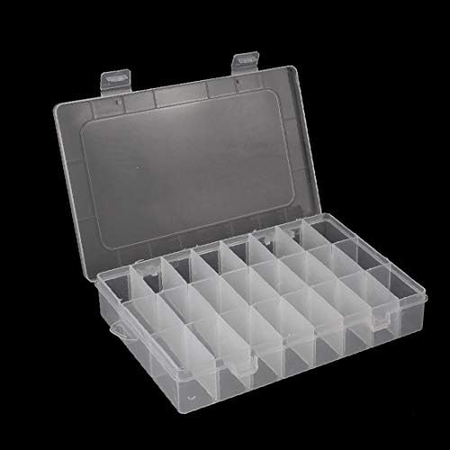 Х-DREE Јасно Пластични Електронски Компоненти Кутија За Складирање Контејнер Носителот (Contendor de contenedor de caja de almacenamiento