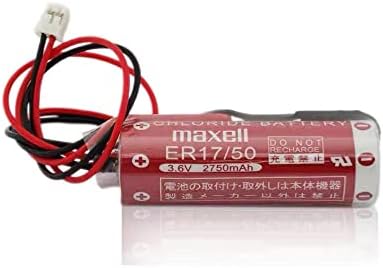 NOOKK 3.6 V 2750mAh ЗА МАКСЕЛ ER17/50 17/50 САЛАДИН Литиумска Батерија Не-Полнење Со Бел Приклучок