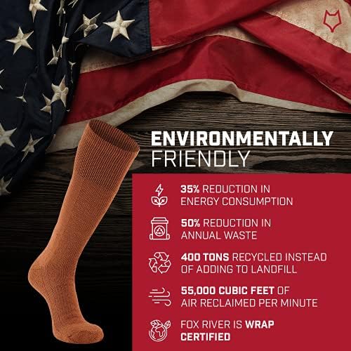 Фокс Ривер Возрасни Ладно Време Средно Теле Чорапи Чизми Тешка Категорија Термални Чорапи Со Супериорна Способност За Отстранување