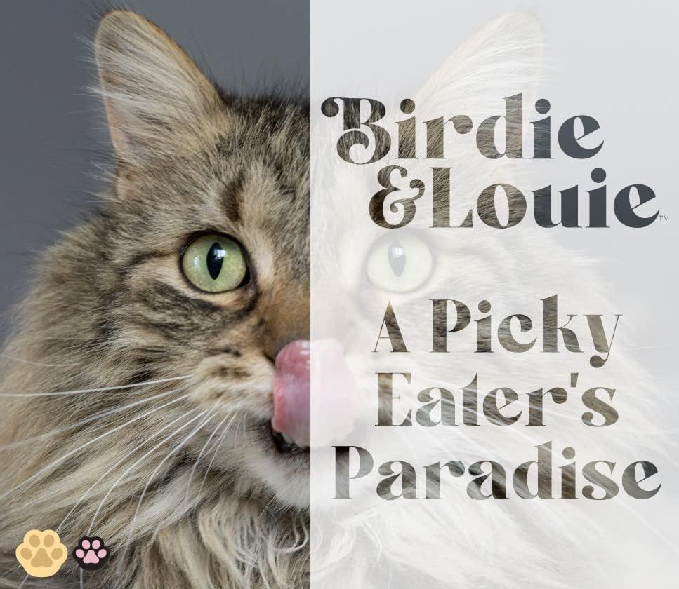 Birdie &засилувач; Луи Туна И Маслинки Влажни Мачка Храна Гурманските Прибор 3 Мл Лименки Масовно Случај на 96 Конзерви