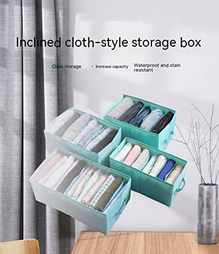 Кутија за Складирање фиоки за тексас панталони-Торба За Складирање Оддел За Облека-Кутија За Складирање Кутија ЗА Облека XL 7